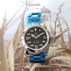 Replica Rolex Air King 904l Stainless Steel Automatic Mechanical Watch 36mm 40mm