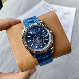 Replica Rolex Sky Dweller 904l Stainless Steel Automatic Mechanical Watch 40mm