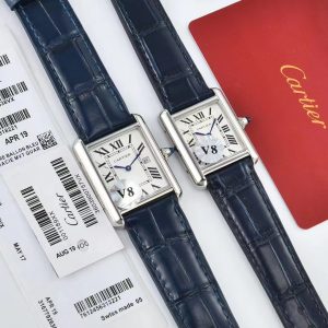 Replica Cartier Tank 904l Stainless Steel Quartz Watch 27mm 25mm