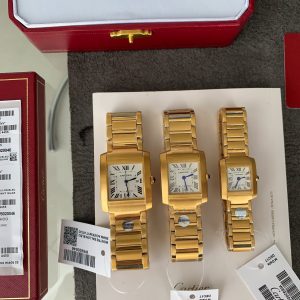 Replica Cartier Tank 904l Stainless Steel Quartz Watch 30mm 27mm 21mm