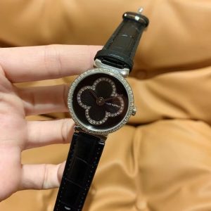 Replica LOUIS VUITTON LV 904l Stainless Steel Quartz Watch 33MM