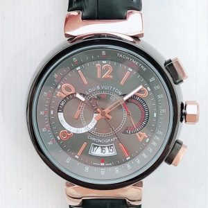Replica LOUIS VUITTON LV 904l Stainless Steel Quartz Watch 41MM