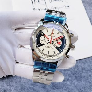 Replica BREITLING 904l Stainless Steel Quartz Watch 46MM