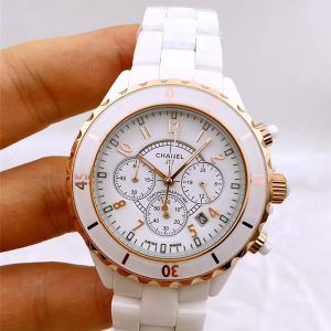 Replica CHANEL 904l Stainless Steel Quartz Watch 41MM
