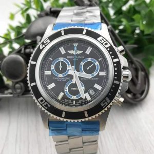 Replica BREITLING 904l Stainless Steel Quartz Watch 46MM