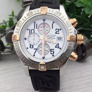 Replica BREITLING 904l Stainless Steel Quartz Watch 46MM
