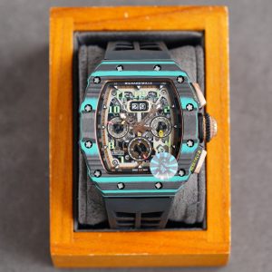 Replica Richard Mille Carbon Fiber Automatic Machine Watch 42MM
