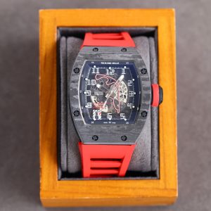 Replica Richard Mille Carbon Fiber Automatic Machine Watch 40MM