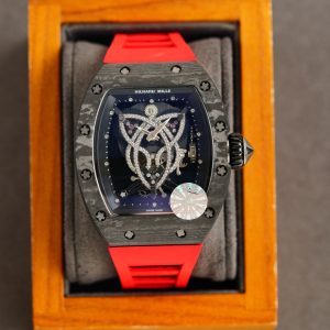Replica Richard Mille Carbon Fiber Automatic Machine Watch 42MM