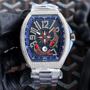 Replica Franck Muller 904l Stainless Steel Automatic Machine Watch 44MM