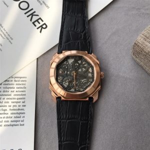 Replica BVLGARI 904l Stainless Steel Automatic Machine Watch 42MM