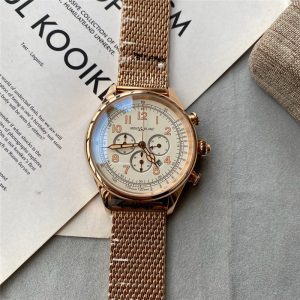Replica Montblanc 904l Stainless Steel Quartz Watch 43MM