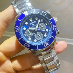 Replica Seiko 904l Stainless Steel VK Quartz Watch 42MM