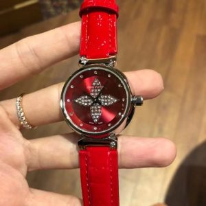 Replica LOUIS VUITTON LV 904l Stainless Steel Quartz Watch 33MM