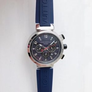 Replica LOUIS VUITTON LV 904l Stainless Steel Quartz Watch 42MM