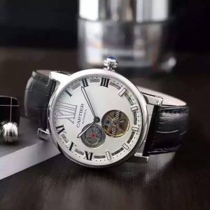 Replica Cartier 904l Stainless Steel Automatic Machine Watch 43MM