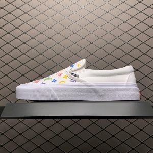 Replica Louis Vuitton Shoe Vans Slip-On Low LV White Size 35-44