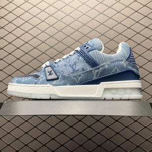 Replica Louis Vuitton Shoe Louis Vuitton LV Trainer _B46kA Size 38-45