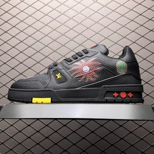 Replica Louis Vuitton Shoe Yayoi Kusama x Louis Vuitton LV Trainer Size 38-45