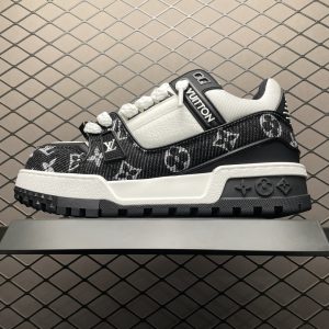 Replica Louis Vuitton Shoe Louis Vuitton LV Trainer Maxi Size 35-46 BK