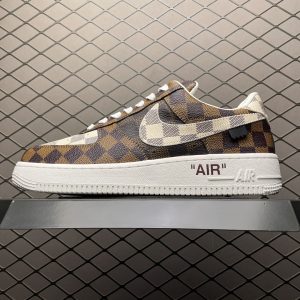 Replica Louis Vuitton Shoe Louis Vuitton x Nike Air Force Brown Size 38-45 65PHIO53
