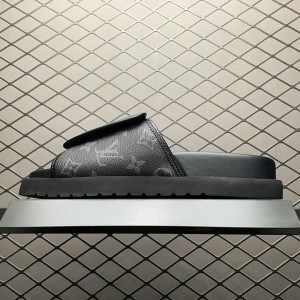 Replica Louis Vuitton Shoe Louis Vuitton Oasis Miami Damier Size 38-46 Black Classic
