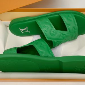 Replica Louis Vuitton Shoe BLUE LOUIS VUITTON Oasis  Green Embossing