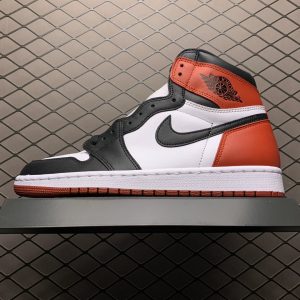 Replica Air Jordan Shoe Air Jordan 1 High Black Toe AJ1 555088-12540-47.5