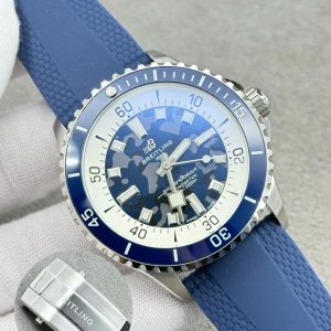 Replica BREITLING 904l Stainless Steel Automatic Machine Watch 46MM