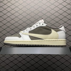 Replica Travis Scott Shoe Travis Scott x Air Jordan 1Reverse Mocha DM7866-162 Size 36-47