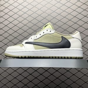 Replica Travis Scott Shoe Travis Scott x Air Jordan 1 Golf AJ1 FZ3124-200 Size 40-47.5