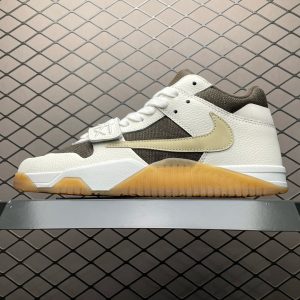 Replica Travis Scott Shoe Travis Scott x Air Jordan Executive The Check FZ8117-100 S2  Size 36-48.5
