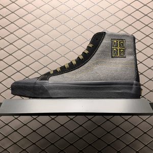 Replica Vans Shoe Vans SK8-HI 138 Black Gray Size 35-44