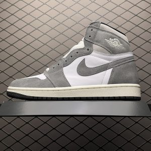 Replica Air Jordan Shoe Air Jordan 1 High Washed Black Size 40.5-47.5