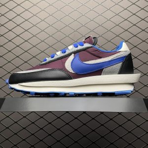 Replica Nike Shoe Undercover x Sacai x Nike LD Waffle Night Maroon Team RoyalDJ487