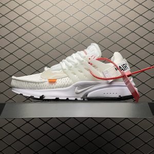 Replica OFF White Shoe Off-White x Nike Air Presto 2.0 White The 10 OW AA3830-10036-45