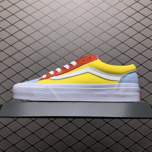 Replica Vans Shoe Vans Style 36 YELLOW RED BLUE WHITE 35-44