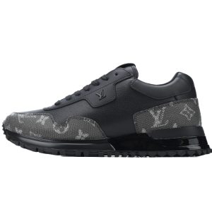 Replica LV Shoe  LV Run Away Black Grey