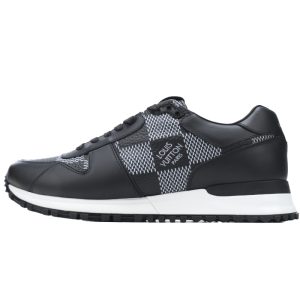 Replica LV Shoe  LV Run Away Black White