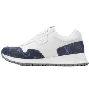 Replica LV Shoe  LV Run Away White Blue